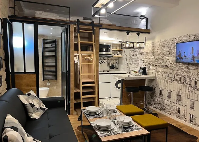 Loft Jaures 巴黎