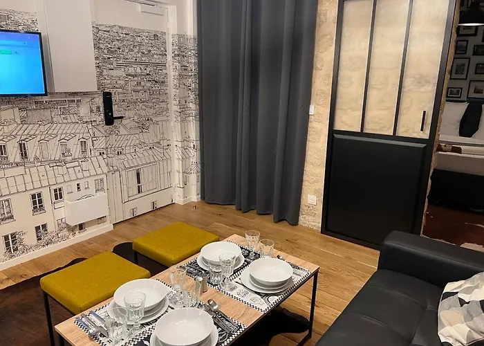 Apartman Loft Jaures Párizs