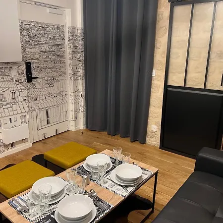 아파트 Loft Jaures 파리